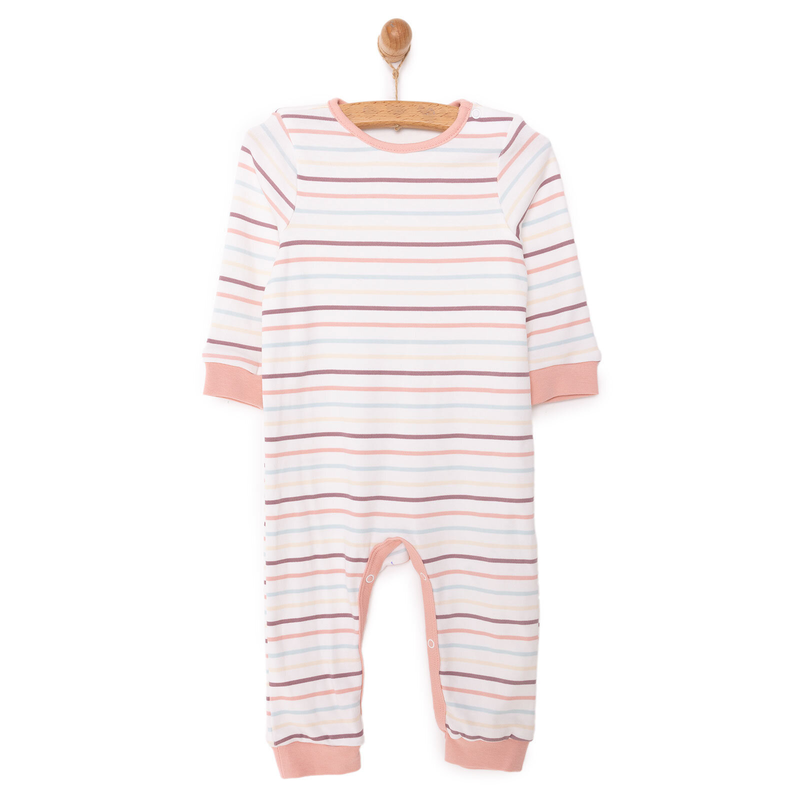 Çıtçıtlı Patiksiz Tulum Kız Bebek