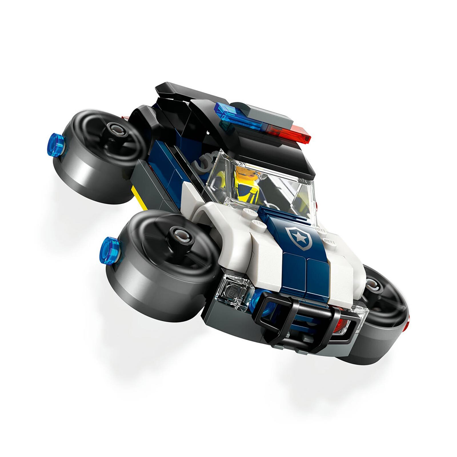 City Özel Polis Arabası Garajı, Gerçek Hayat Kahramanları için Oyuncak Yapım Seti 60457