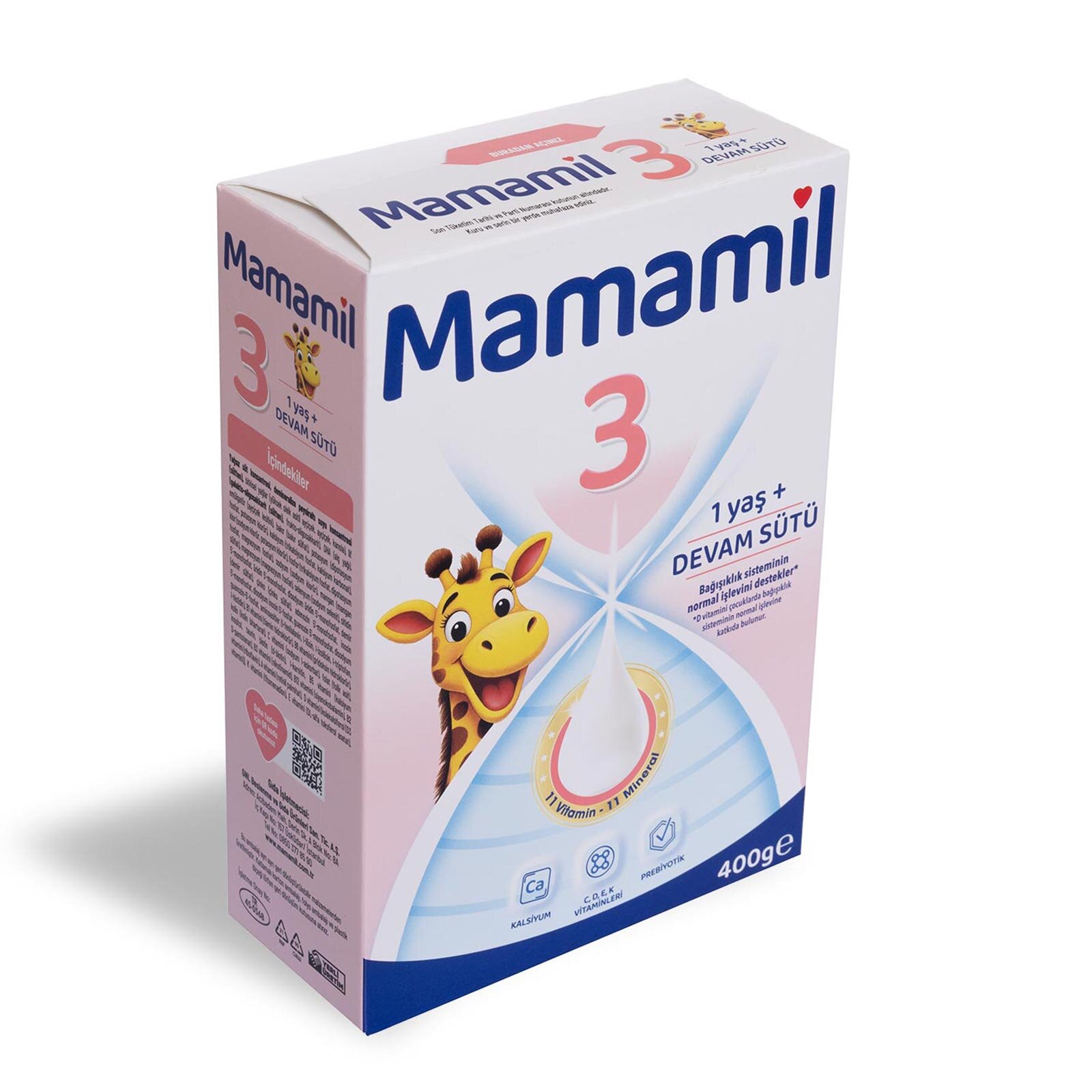 Çocuk Devam Sütü 3 Numara 1+ Yaş 400gr Çocuk Devam Sütü 3 Numara 1+ Yaş 400gr