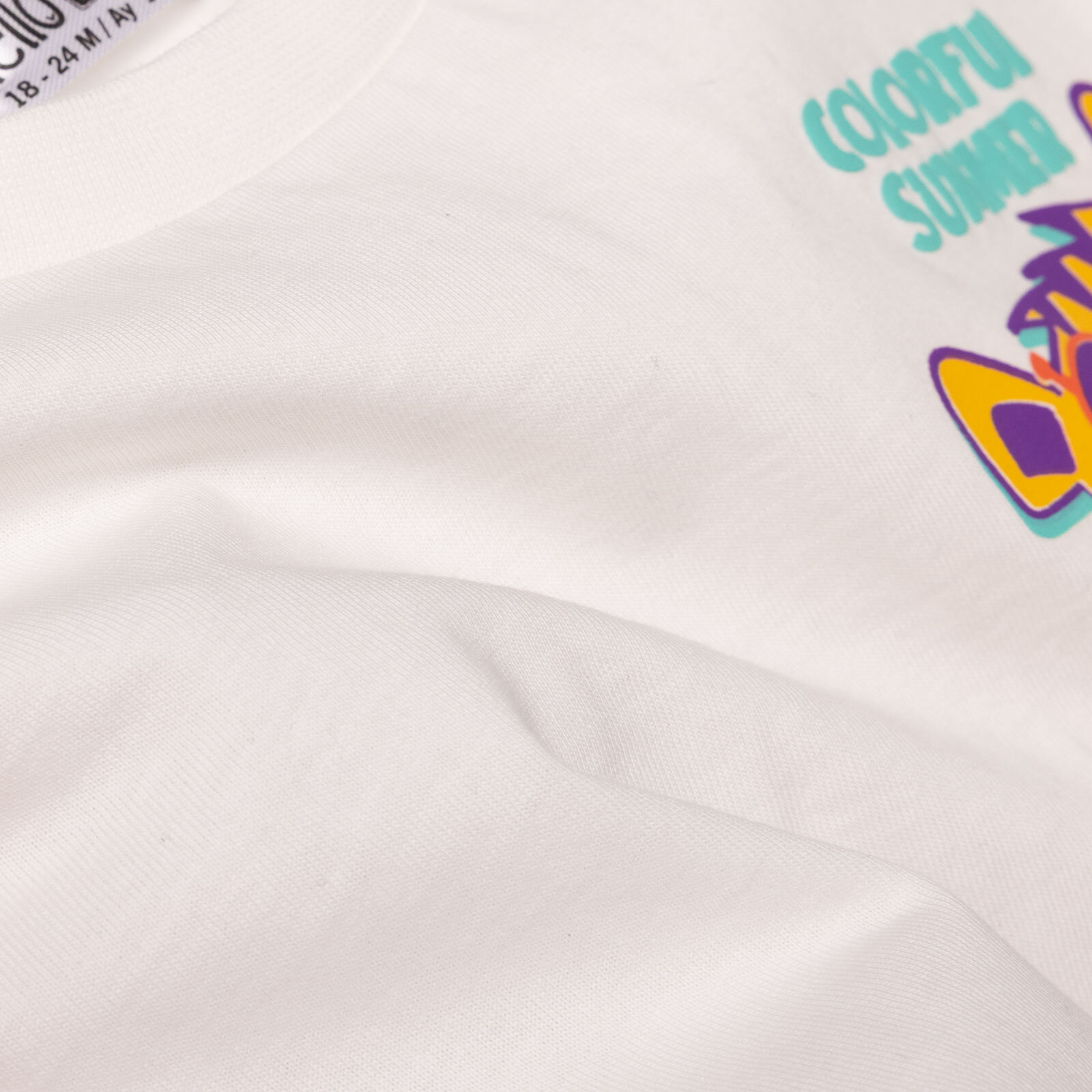 Colorful Summer Tshirt-Şort