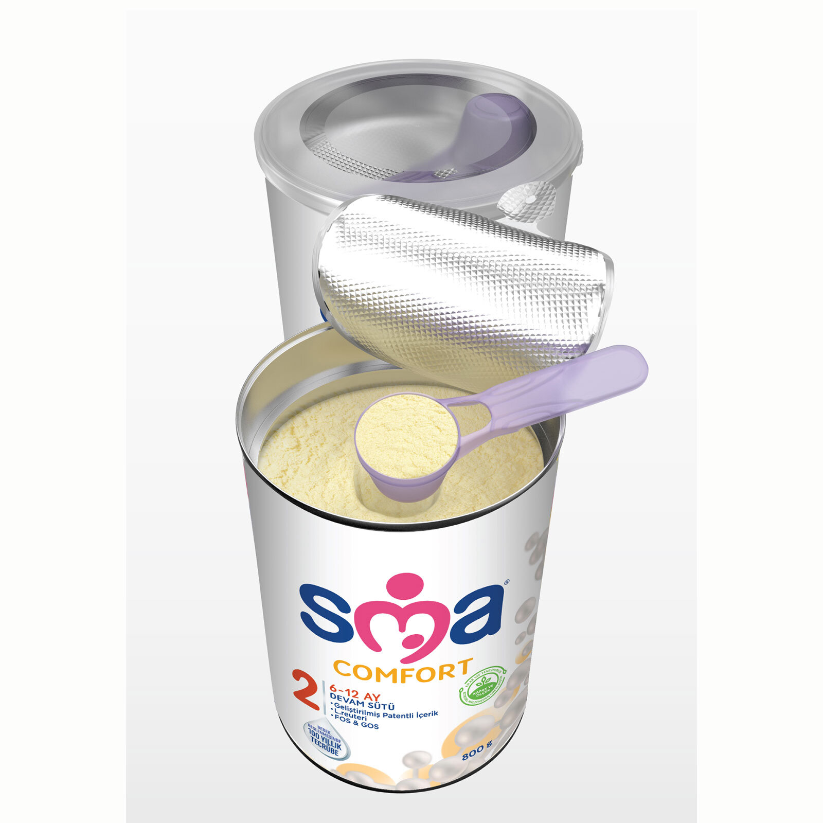 Comfort 2 Devam Sütü 800 Gr. 6-12 Ay Comfort 2 Devam Sütü 800 Gr. 6-12 Ay