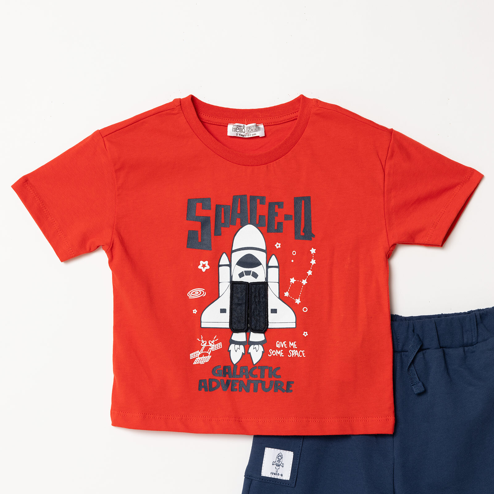 Cosmic Line Tshirt-Şort