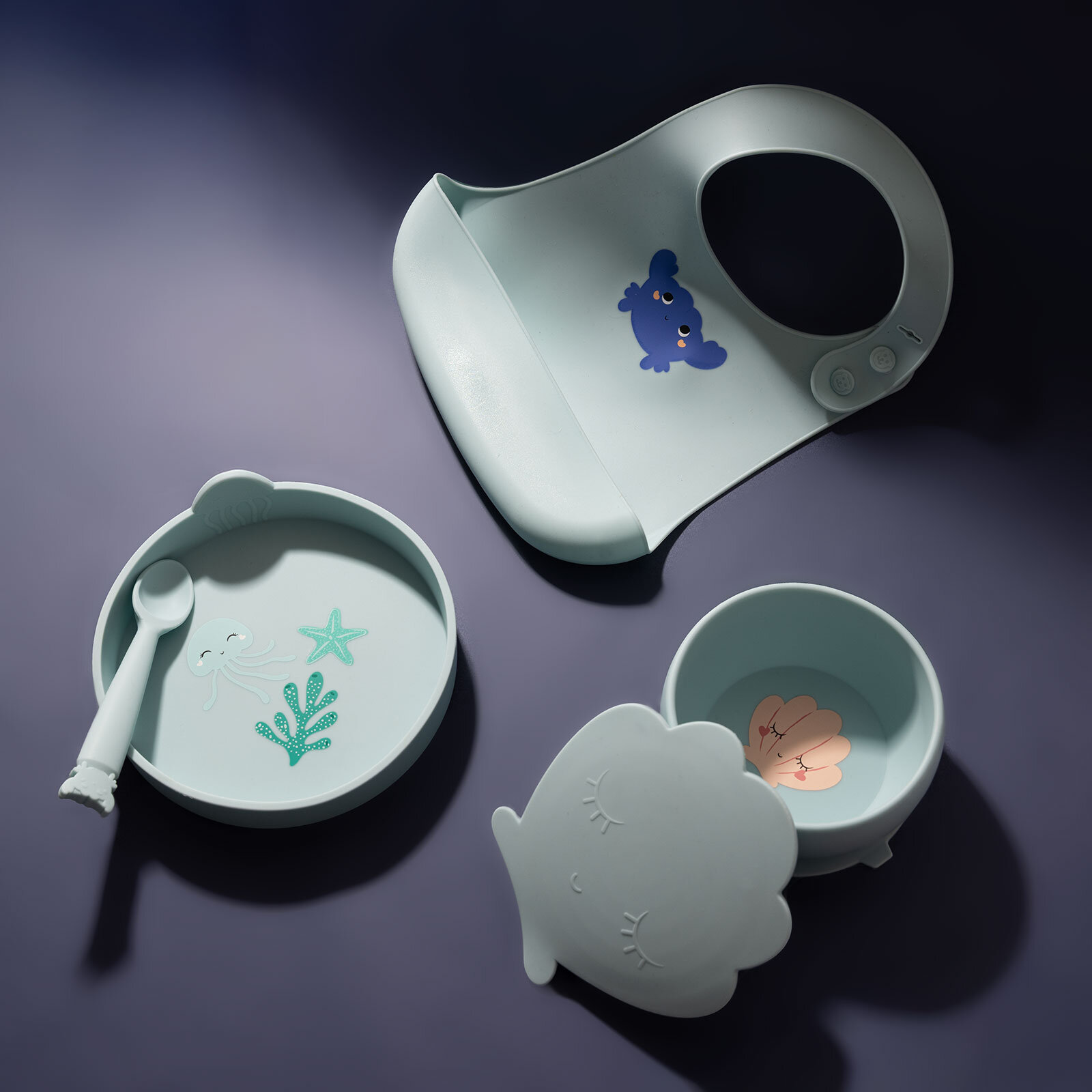 Crabby Silikon Kaşık Bluish