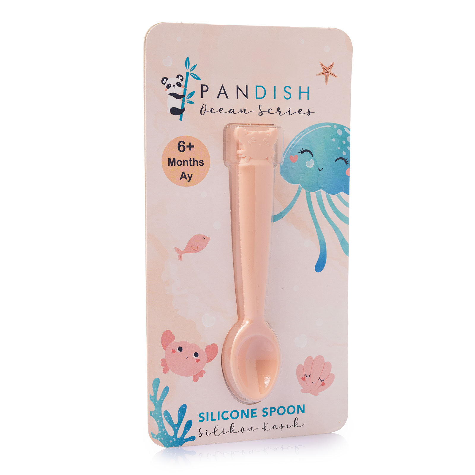 Crabby Silikon Kaşık Pinky