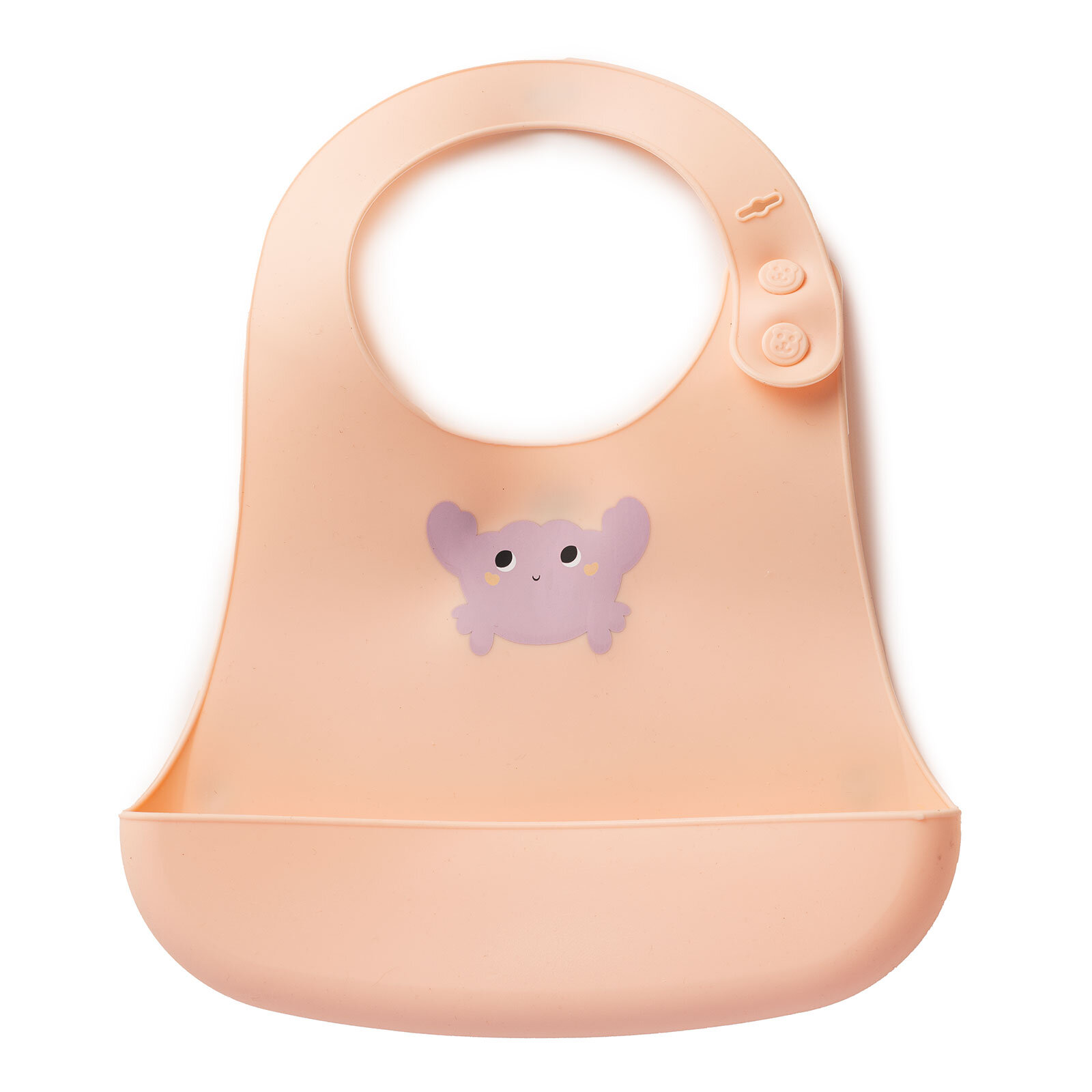 Crabby Silikon Önlük Pinky