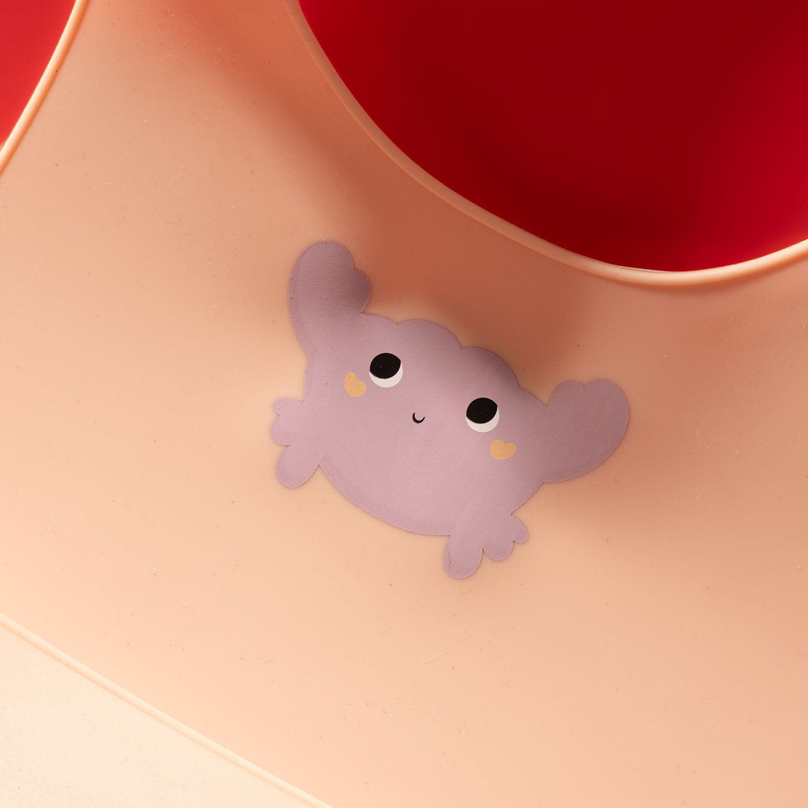 Crabby Silikon Önlük Pinky