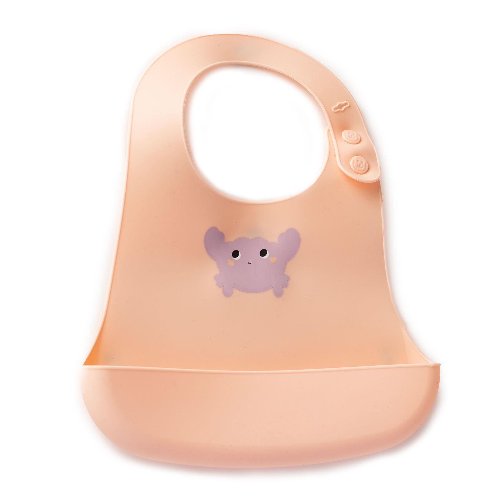 Crabby Silikon Önlük Pinky