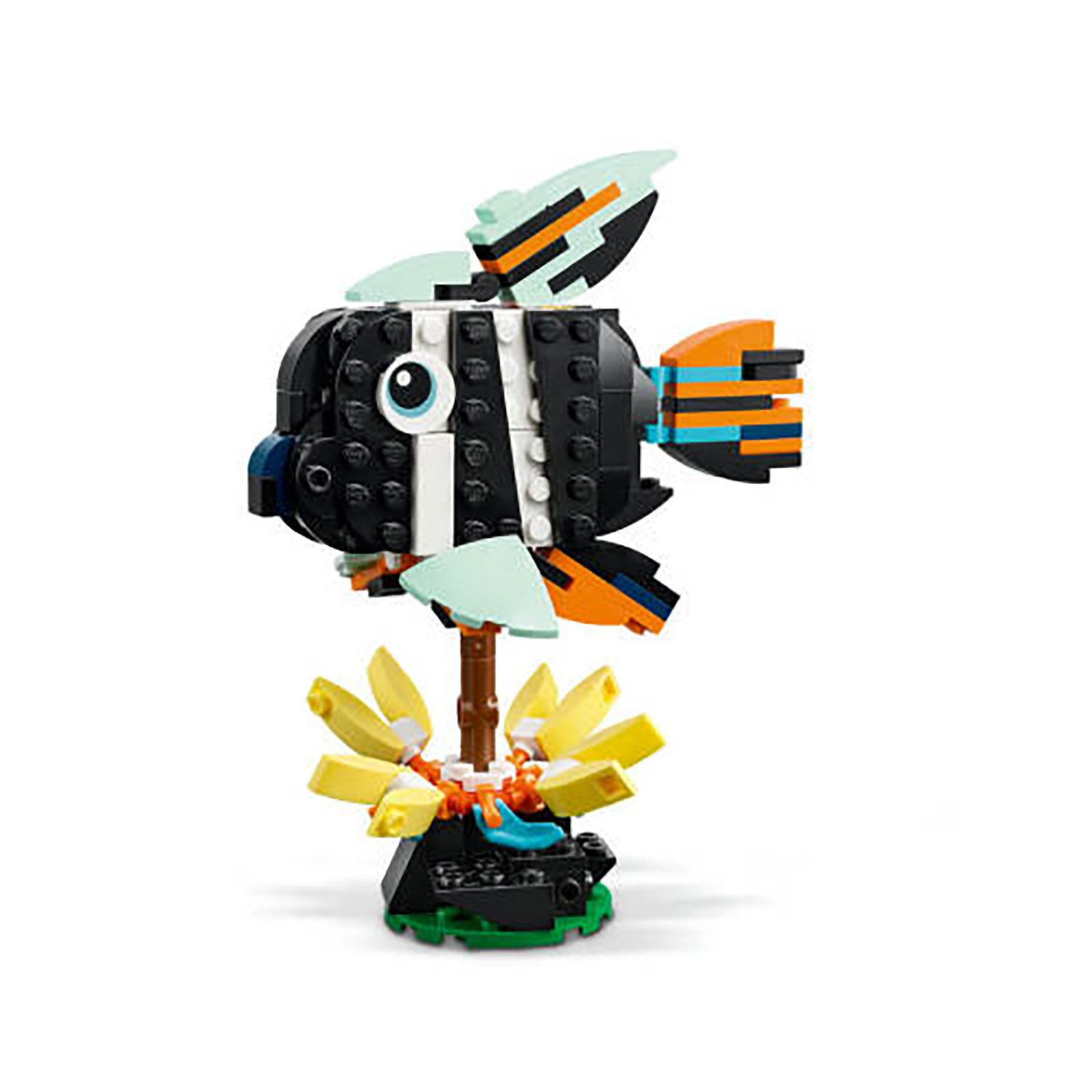 Creator 3'ü 1 Arada Vahşi Hayvanlar: Tropikal Tukan Kuşu Figürü Oyun Seti 31173