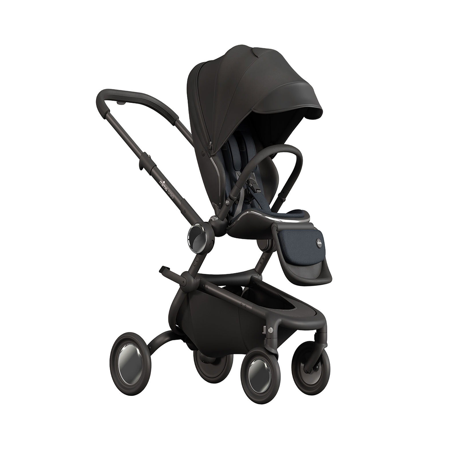 Creo Black Çift Yönlü Bebek Arabası