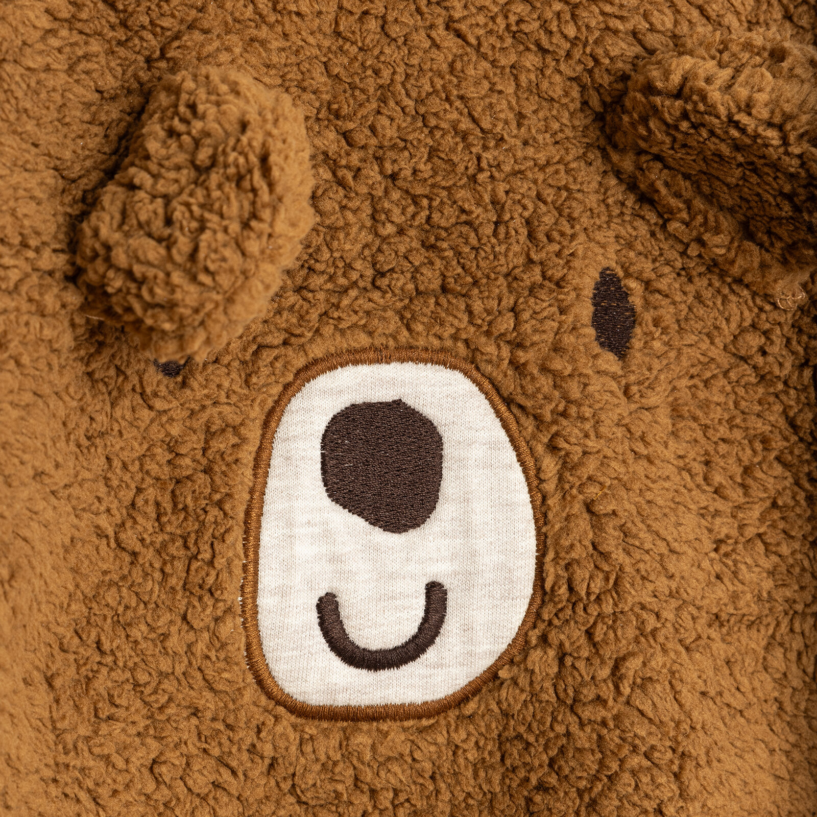 Cute Bear Hugs Sweatshirt-Patiksiz Alt Erkek Bebek