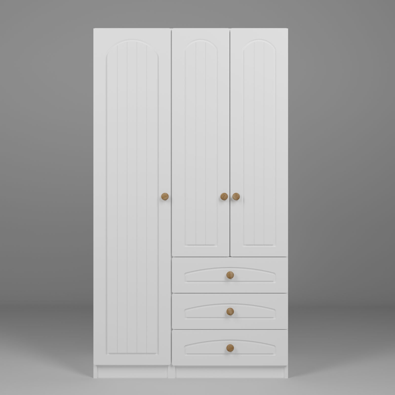 2 Kapılı ve 3 Çekmeceli Dolap Beyaz 2 Kapılı ve 3 Çekmeceli Dolap Beyaz