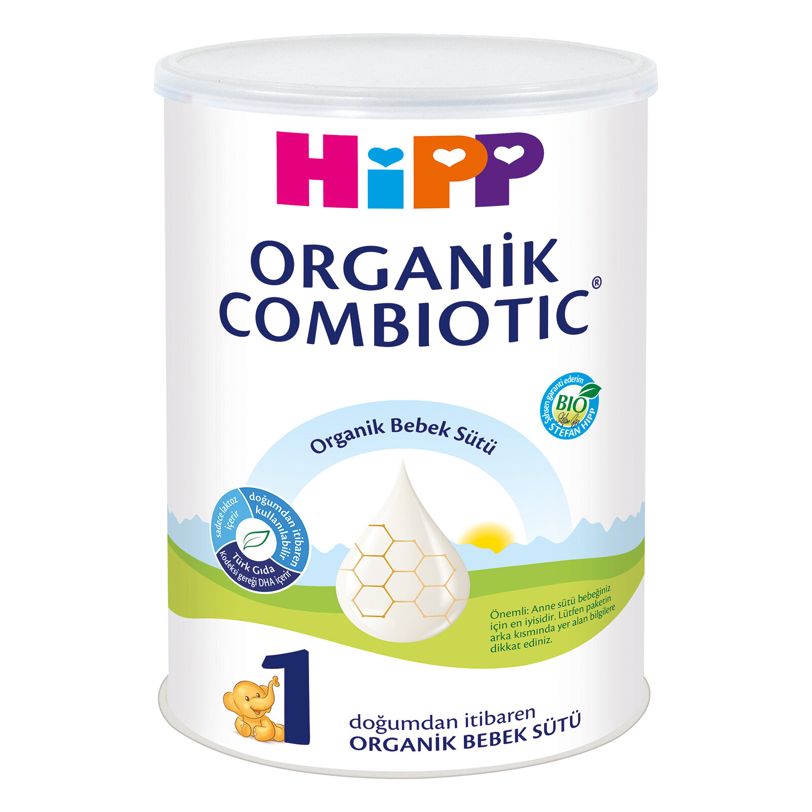 1 Organik Bebek Sütü 350 gr 0-6 Ay