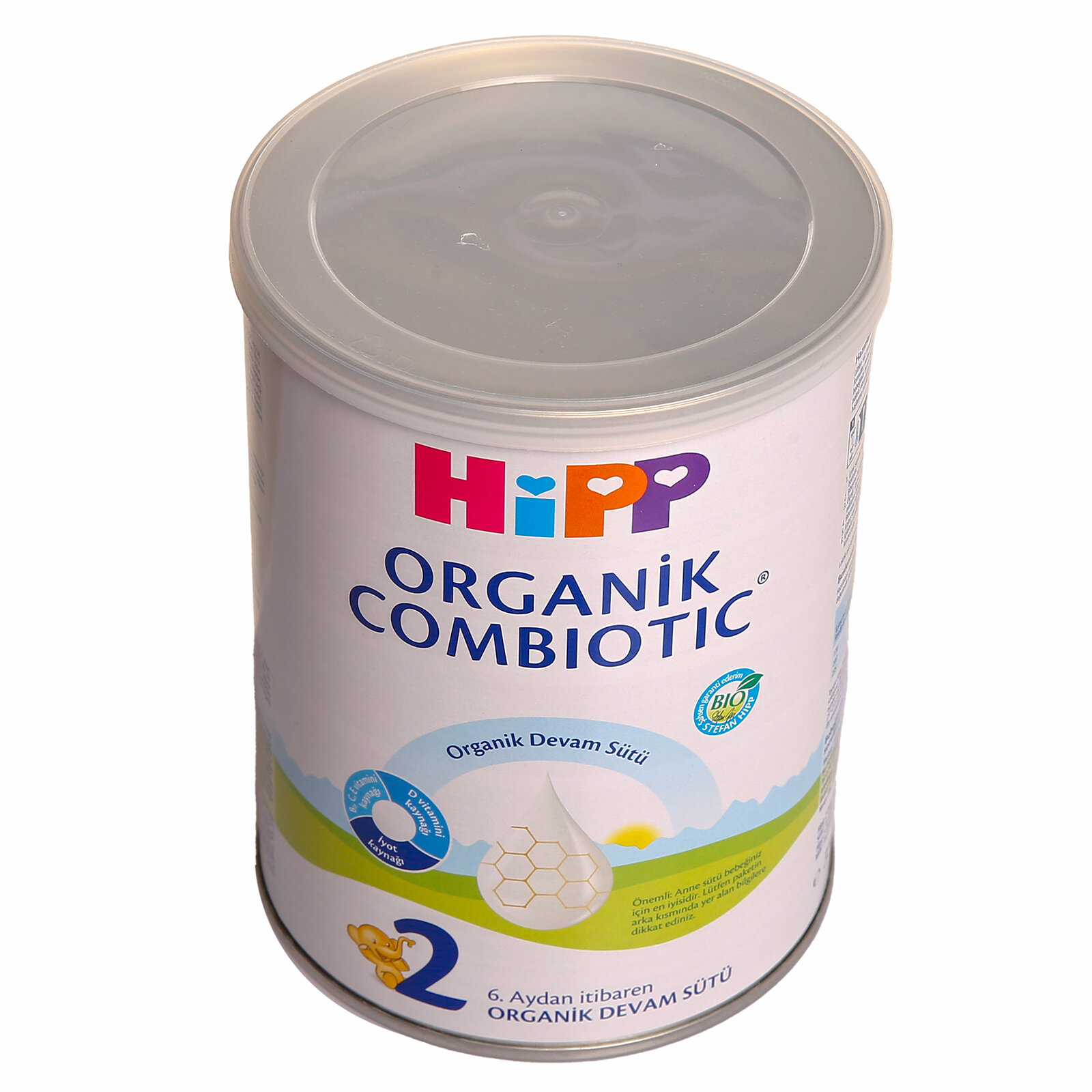 2 Organik Combiotic Devam Sütü 350 gr 6-12 Ay