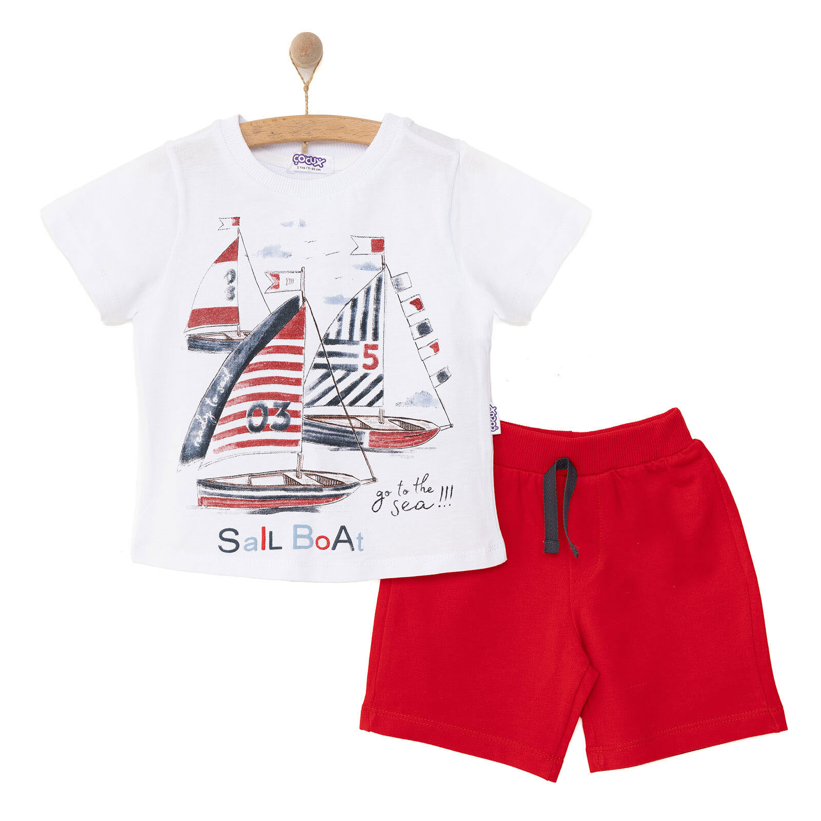 Fun World 3D Erkek Tshirt-Şort Erkek Bebek Fun World 3D Erkek Tshirt-Şort Erkek Bebek