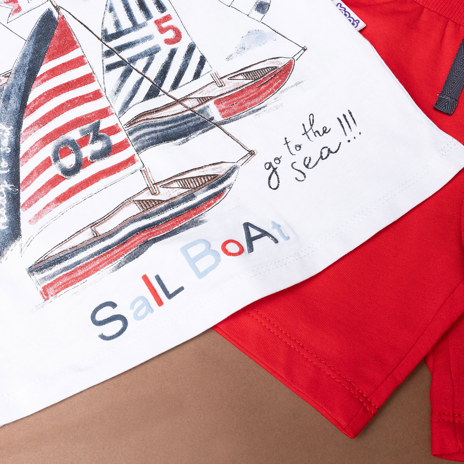 Fun World 3D Erkek Tshirt-Şort Erkek Bebek Fun World 3D Erkek Tshirt-Şort Erkek Bebek