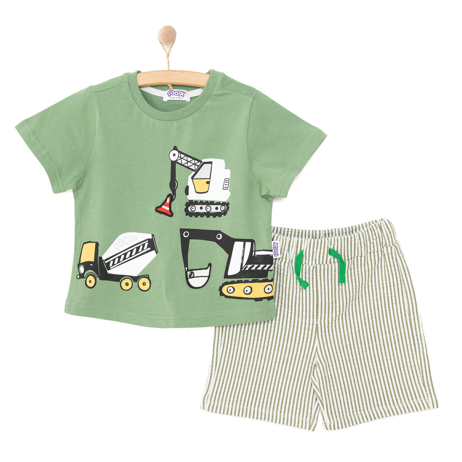 Fun World 3D Erkek Tshirt-Şort Erkek Bebek