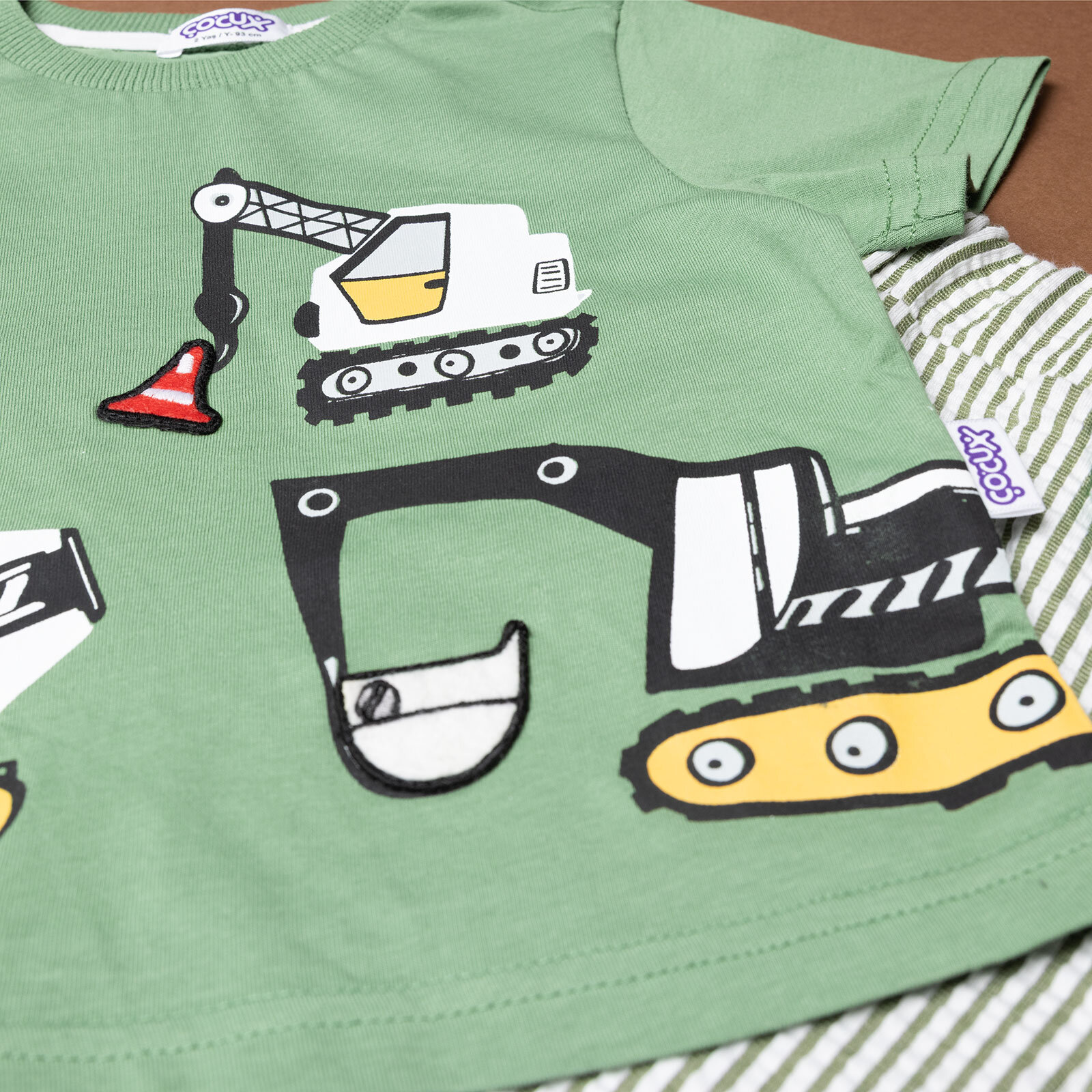 Fun World 3D Erkek Tshirt-Şort Erkek Bebek