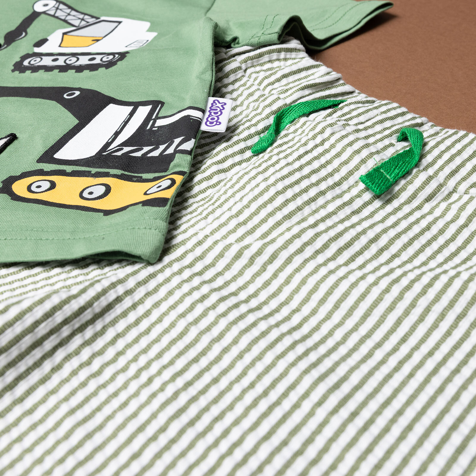 Fun World 3D Erkek Tshirt-Şort Erkek Bebek