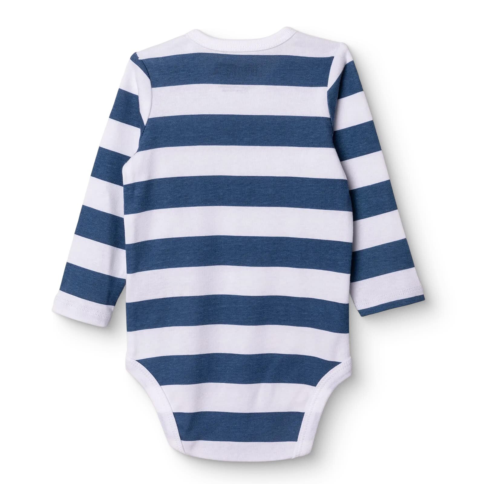 Erkek Bebek Uzun Kol Body İnterlok Zarf Yaka Uzun Kol