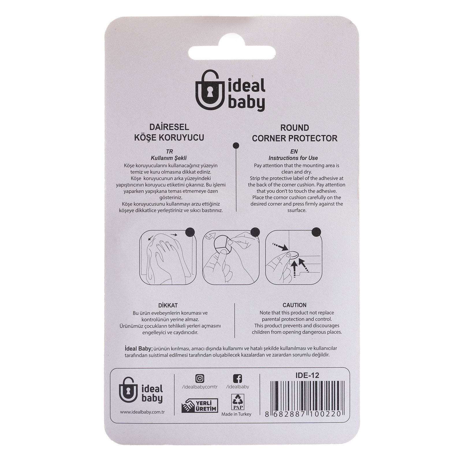 Dairesel Köşe Koruyucu