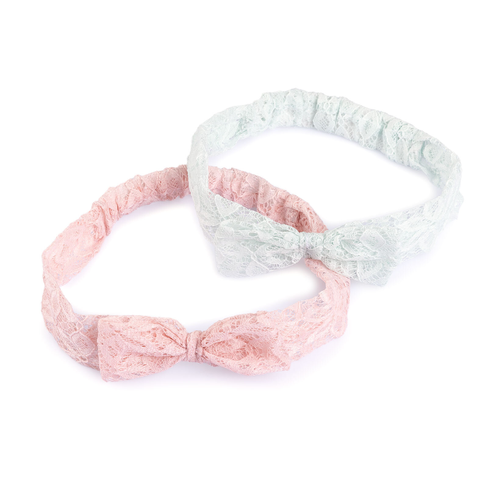 Dantel 2li Fiyonk Kız Saç Bandı Kız Bebek