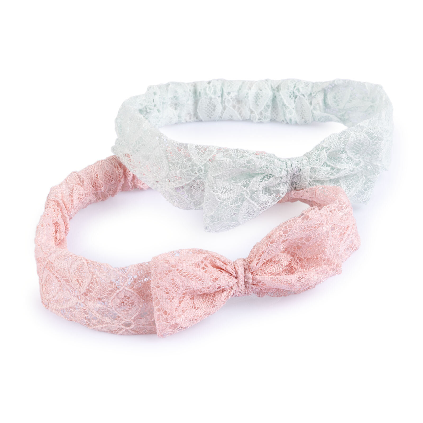 Dantel 2li Fiyonk Kız Saç Bandı Kız Bebek