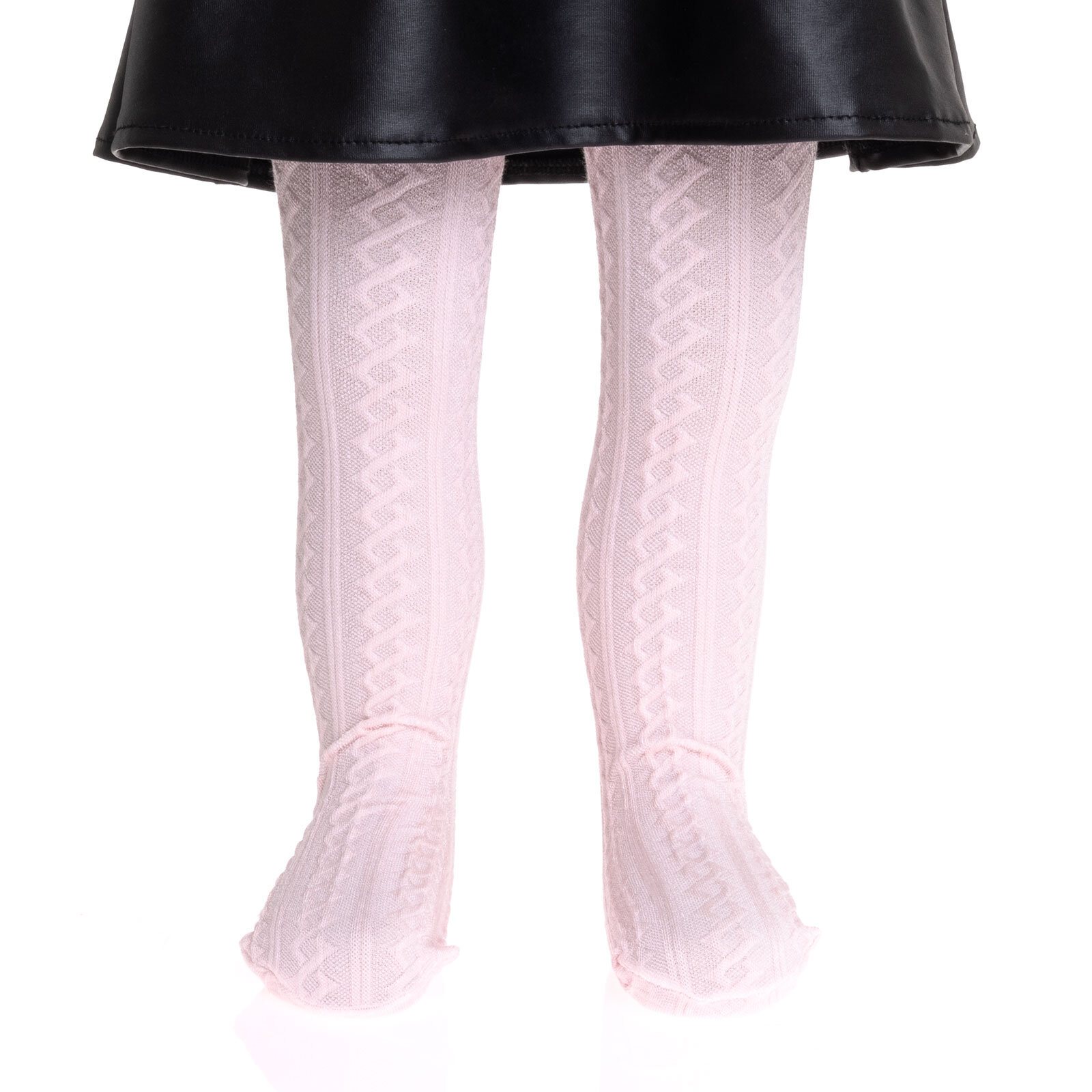 Jakarlı  Külotlu Çorap Kız Bebek