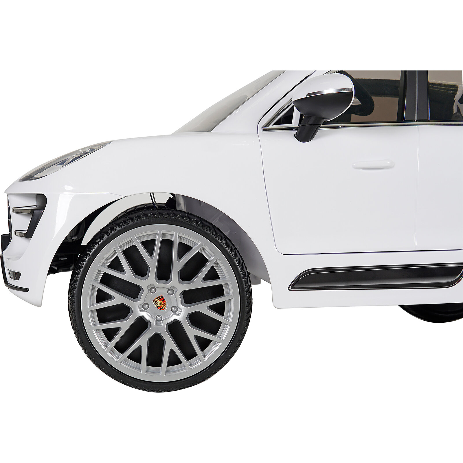 W416QHG4 Porsche Uzaktan Kumandalı 12 V Akülü Araba Beyaz