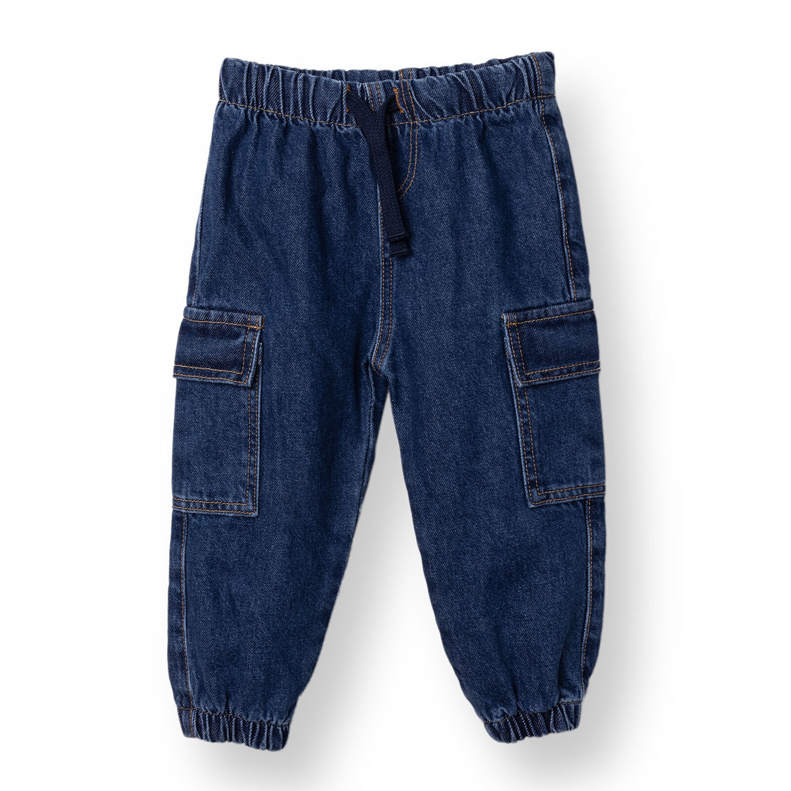 Erkek Bebek New Year Denim Pantolon Lastikli Paça