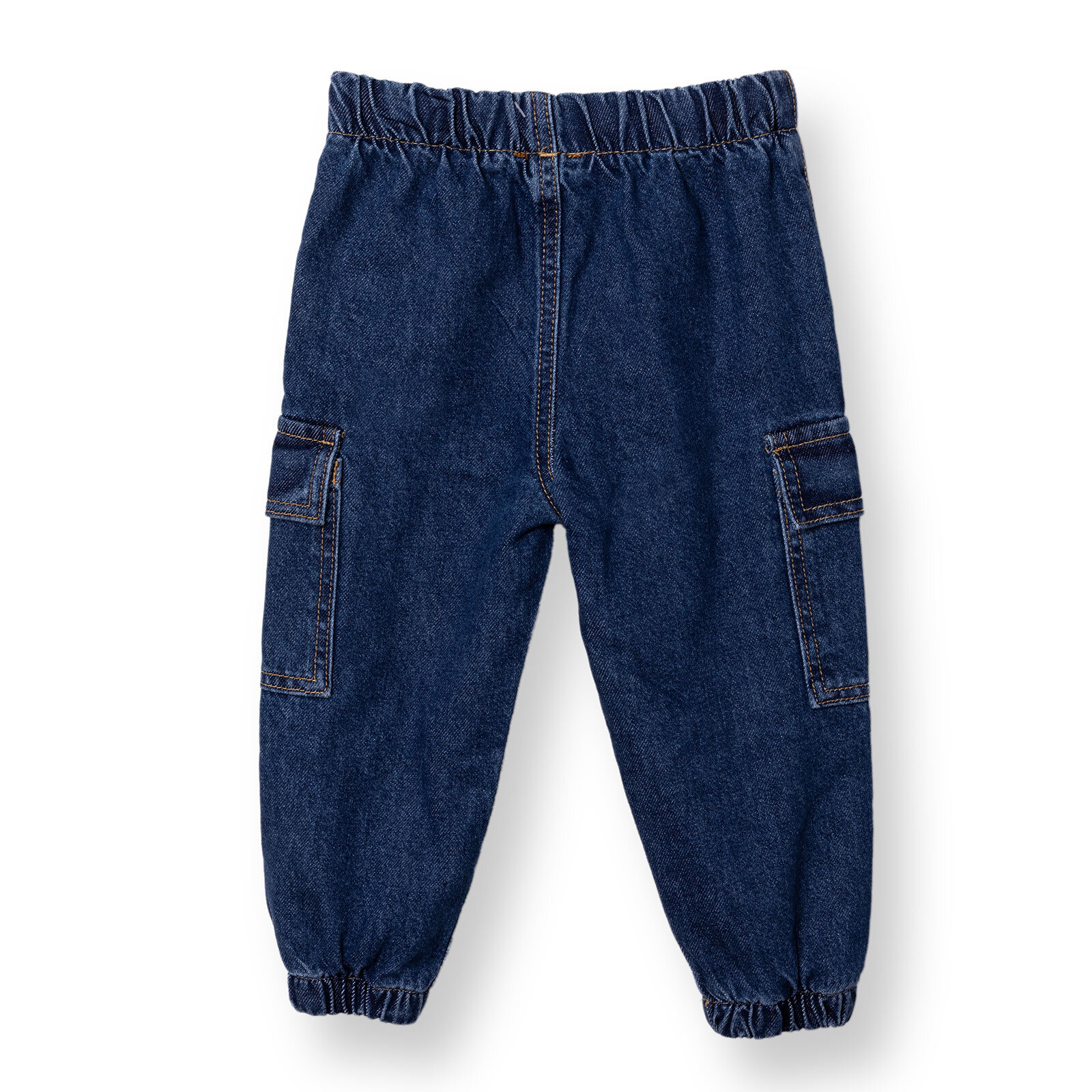 Erkek Bebek New Year Denim Pantolon Lastikli Paça