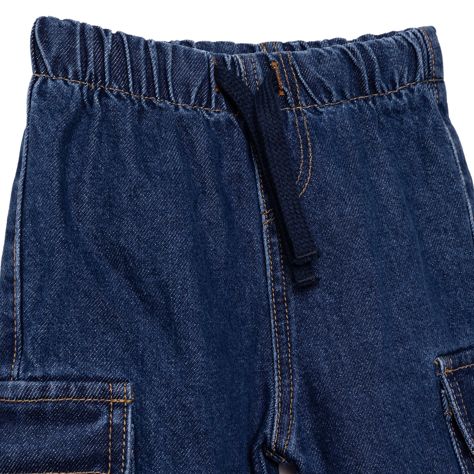 Erkek Bebek New Year Denim Pantolon Lastikli Paça