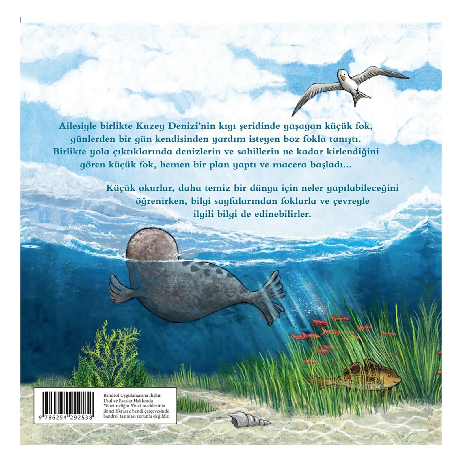 Denizleri Temizleyen Çevreci Fok