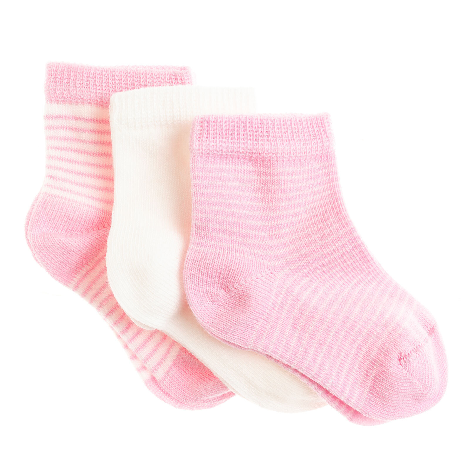 Desenli 3lü Soket Çorap Kız Bebek Desenli 3lü Soket Çorap Kız Bebek