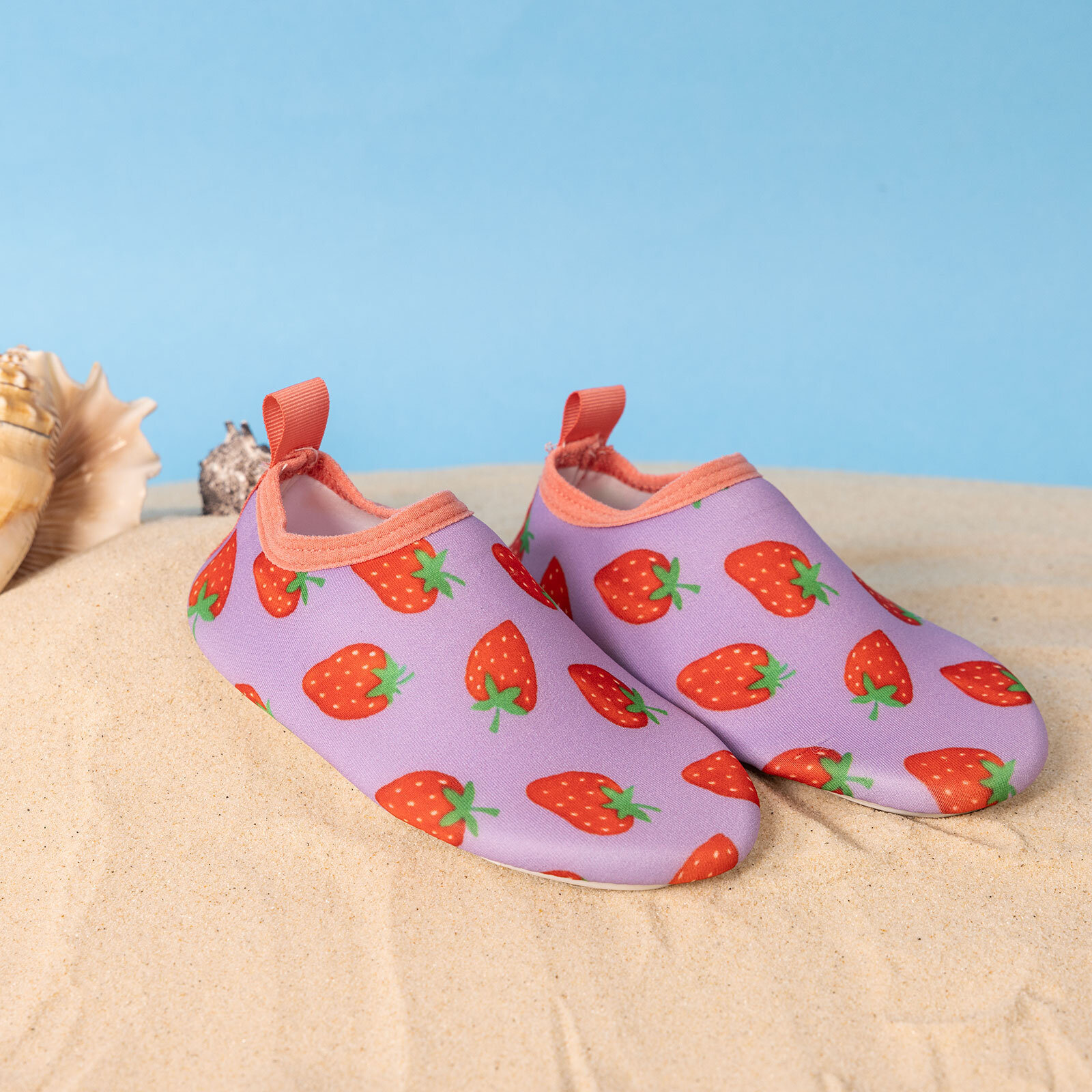 Desenli Deniz Ayakkabısı Kız Bebek Desenli Deniz Ayakkabısı Kız Bebek