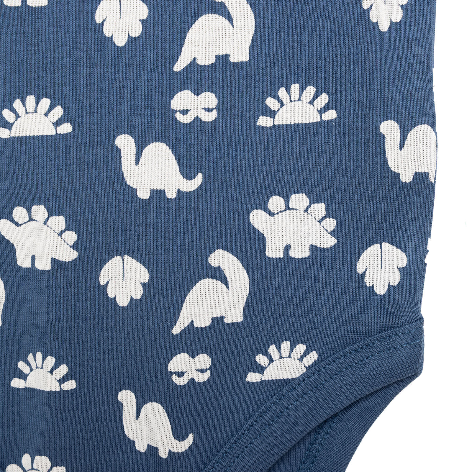 Desenli Kısa Kol Body Erkek Bebek