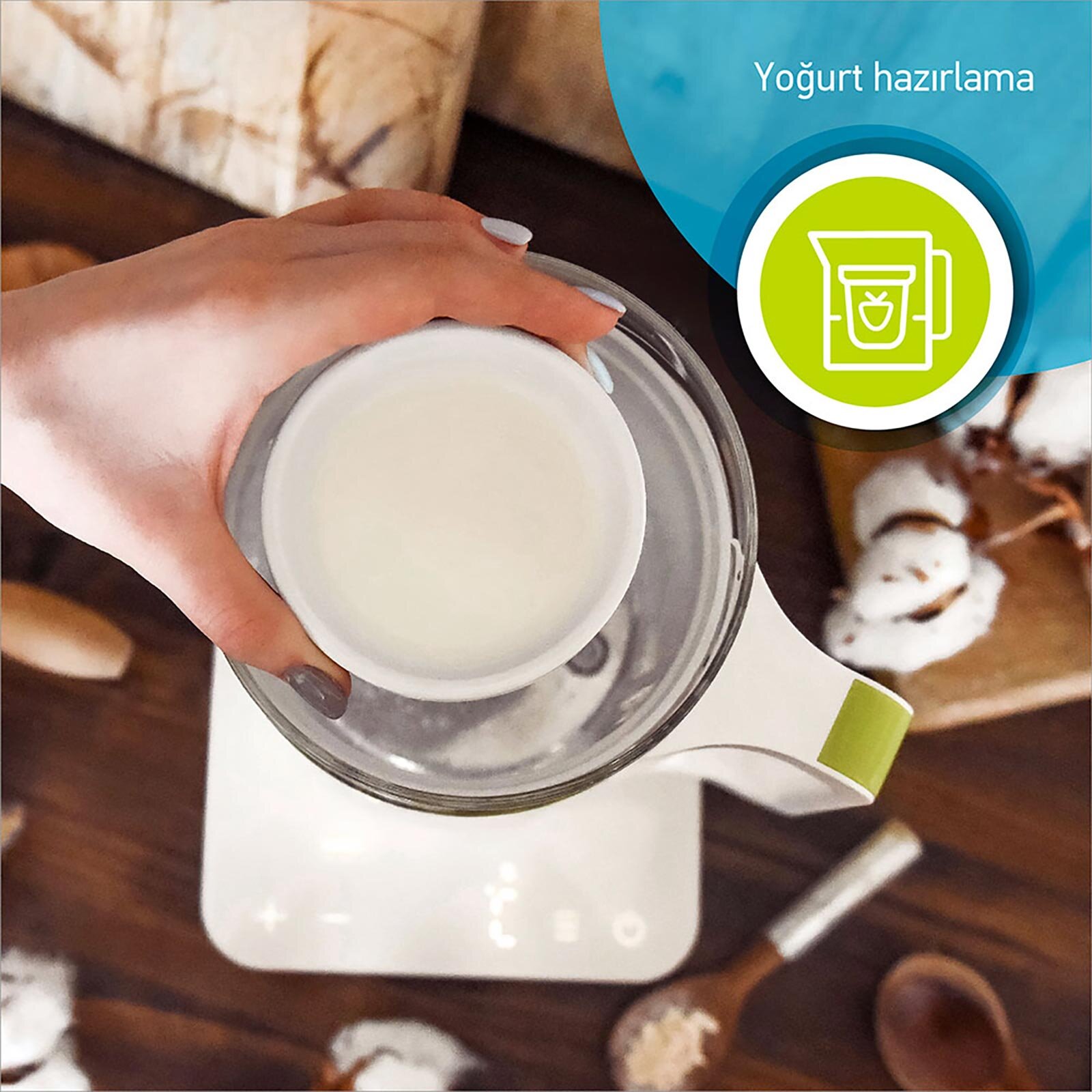 Dijital Çok Fonksiyonlu 6'i 1 Arada Su Isıtıcısı, Bebek Mama Isıtıcı, Buharlı Pişirici, Sterilizat