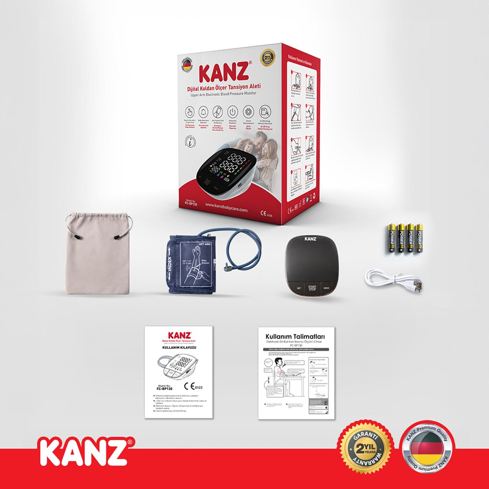 Dijital Tansiyon Aleti (Türkçe Seslendirmeli)