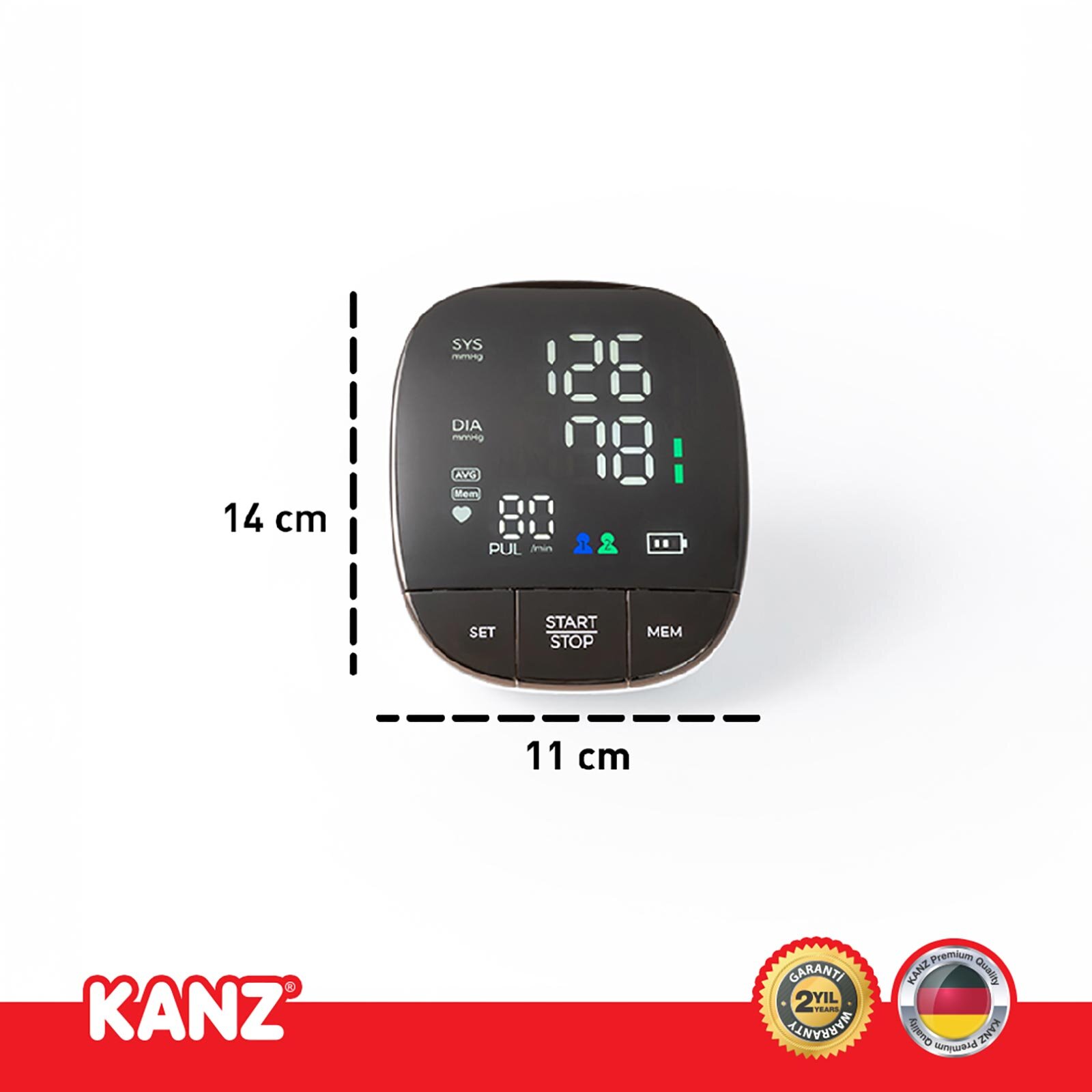 Dijital Tansiyon Aleti (Türkçe Seslendirmeli)