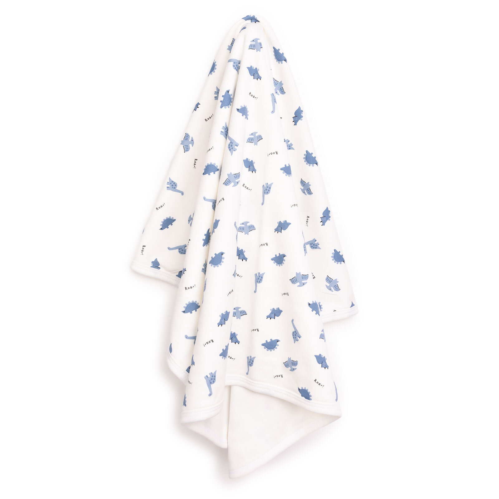 Dinazor Desenli Erkek Penye Battaniye Erkek Bebek