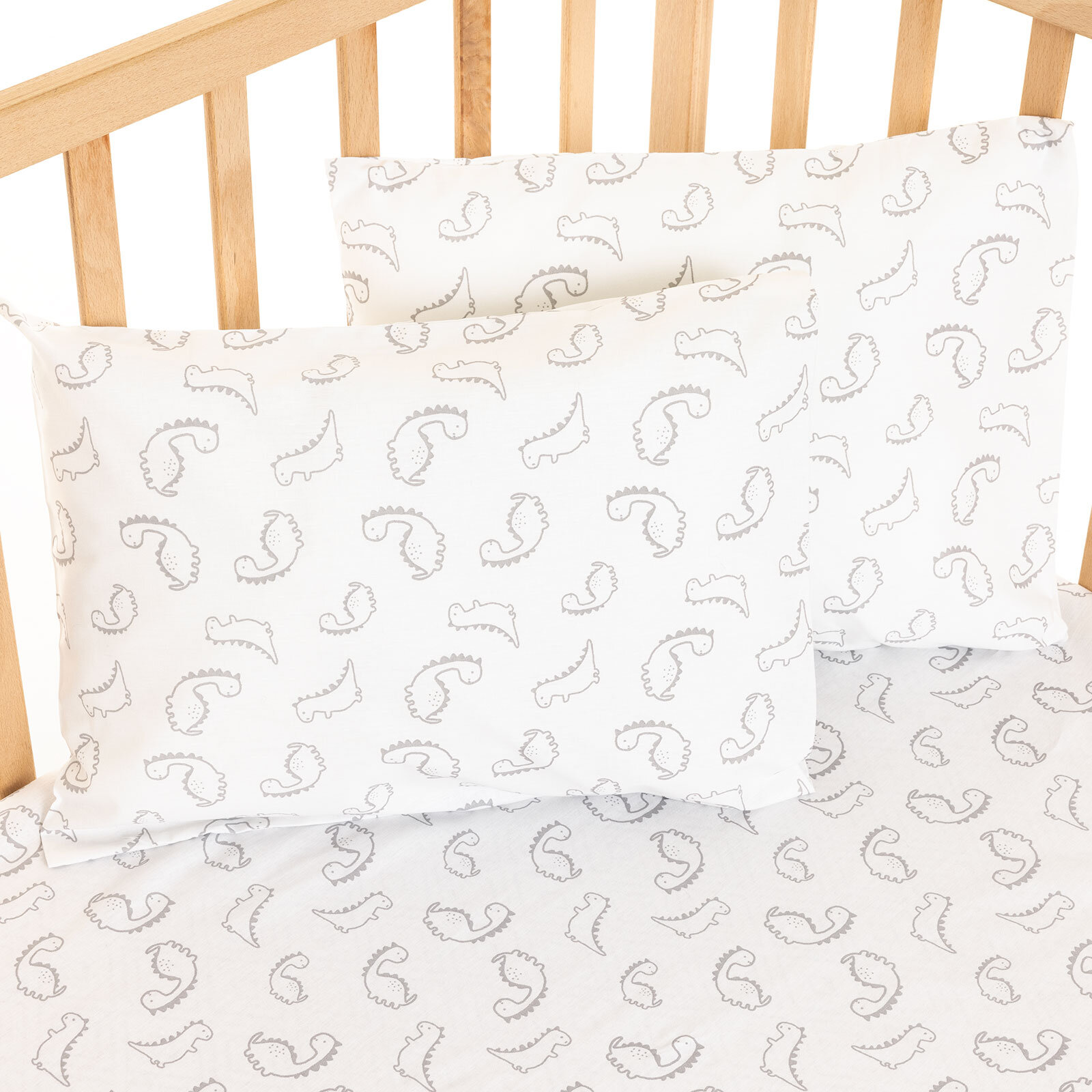 Dinazor Desenli Erkek Yastık Kılıfı Erkek Bebek