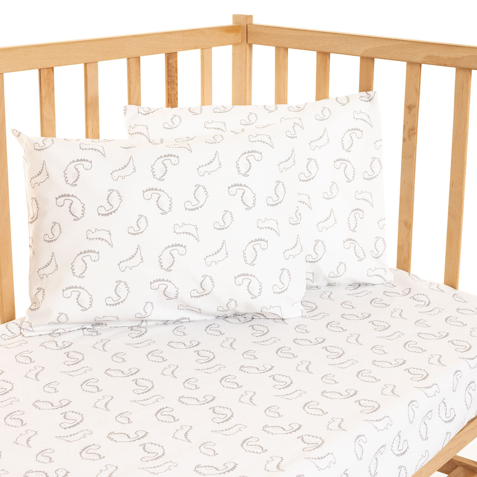 Dinazor Desenli Erkek Yastık Kılıfı Erkek Bebek