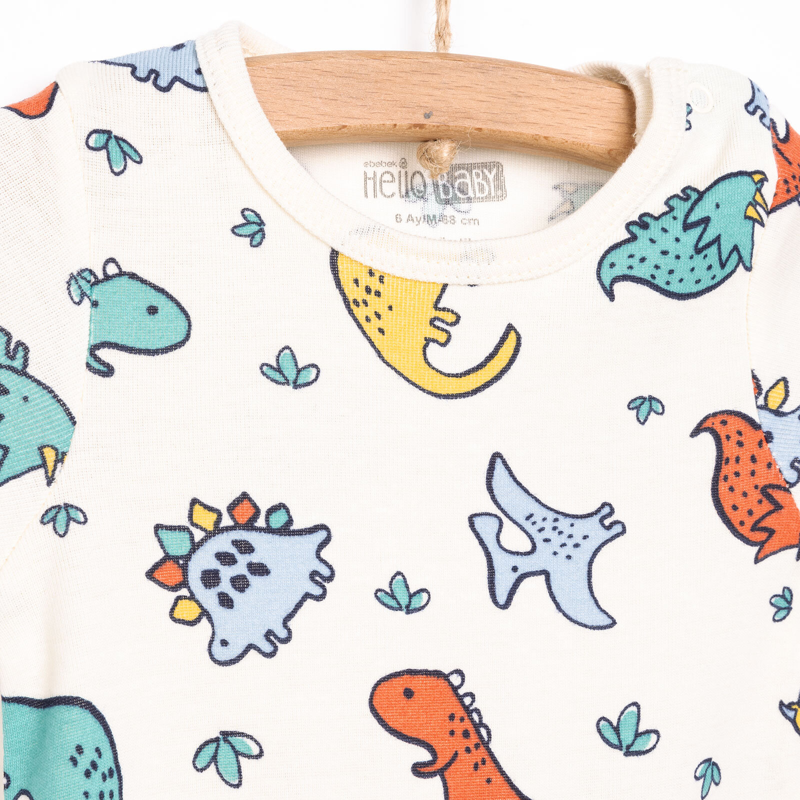 Dinazor Desenli Kısa Kol Body Dinazor Desenli Kısa Kol Body