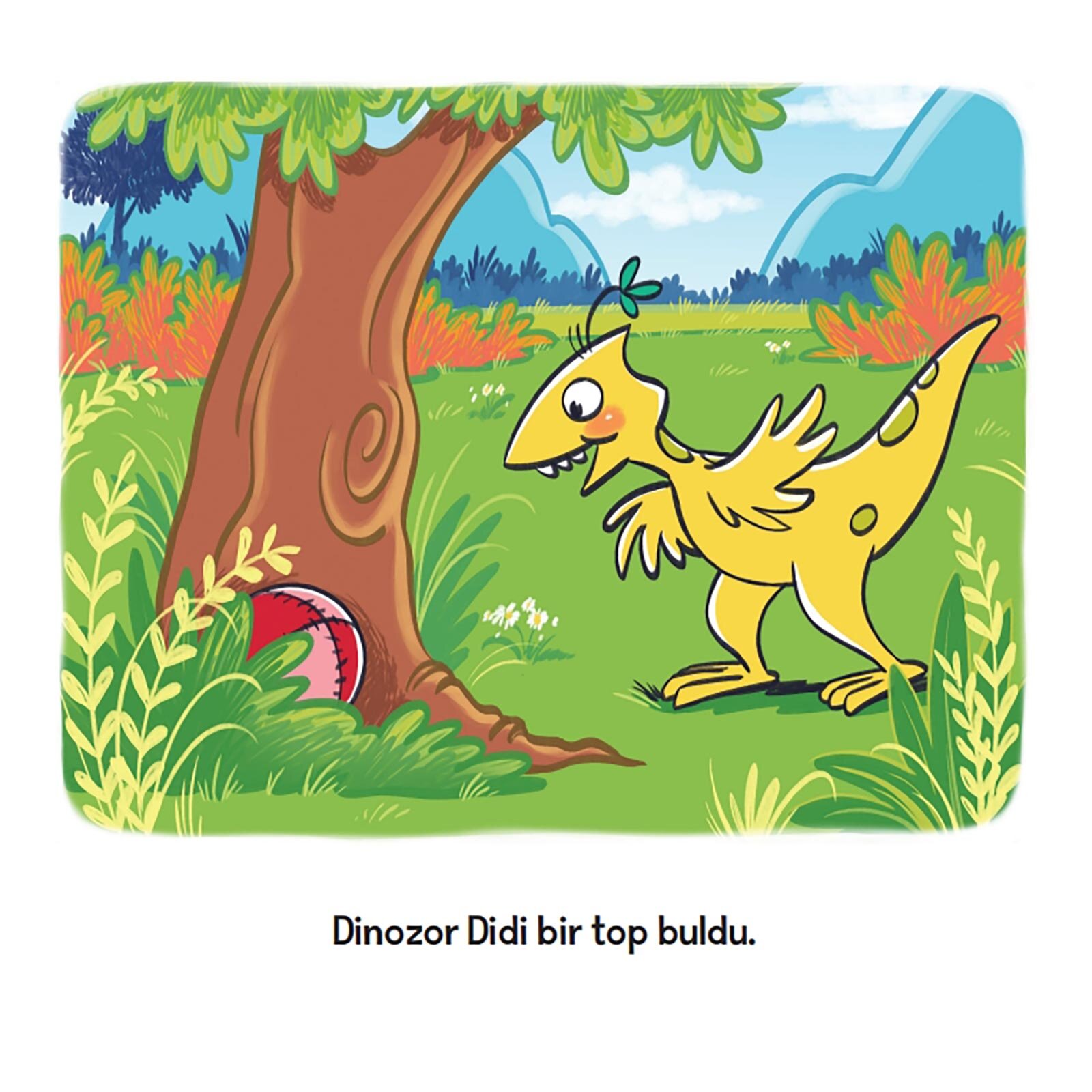 Dinozor Didi Bir Top Buluyor Dinozor Didi Bir Top Buluyor