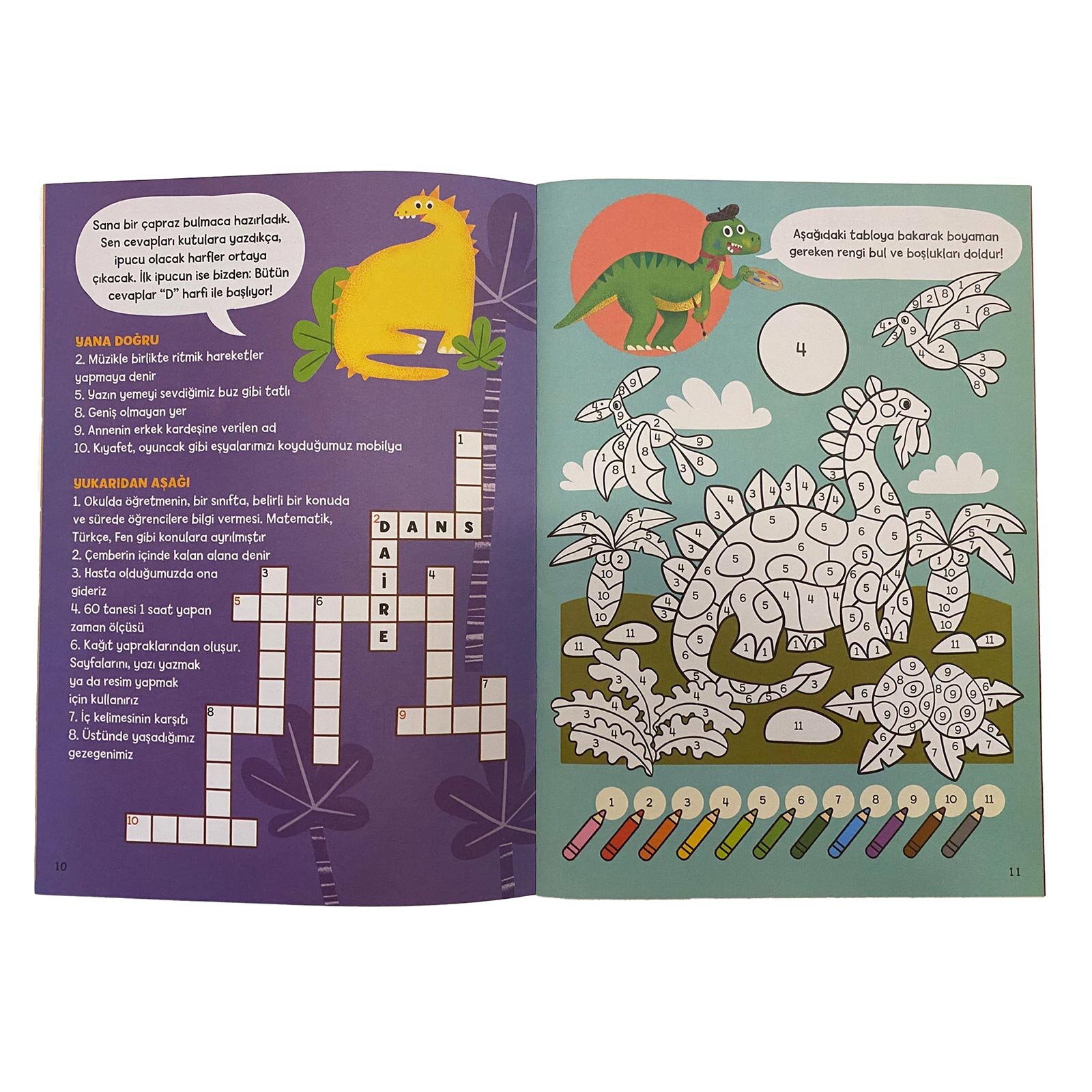 Dinozorlar (Eğlenceli Etkinlikler) Dinozorlar (Eğlenceli Etkinlikler)