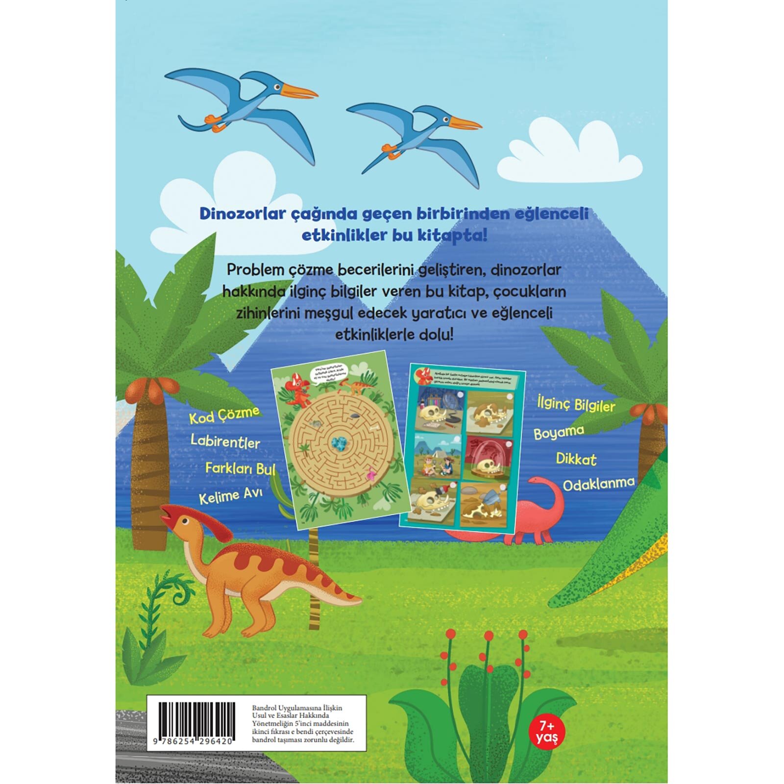 Dinozorlar (Eğlenceli Etkinlikler) Dinozorlar (Eğlenceli Etkinlikler)