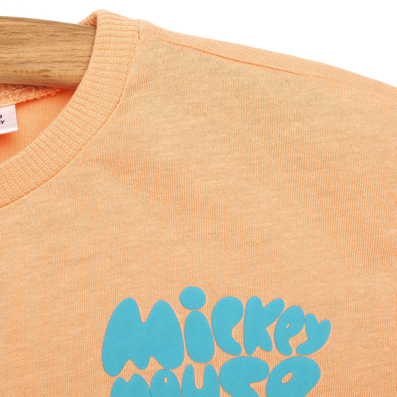 Maceraya Devam Mickey Mouse Lisanslı Erkek Bebek Tshirt