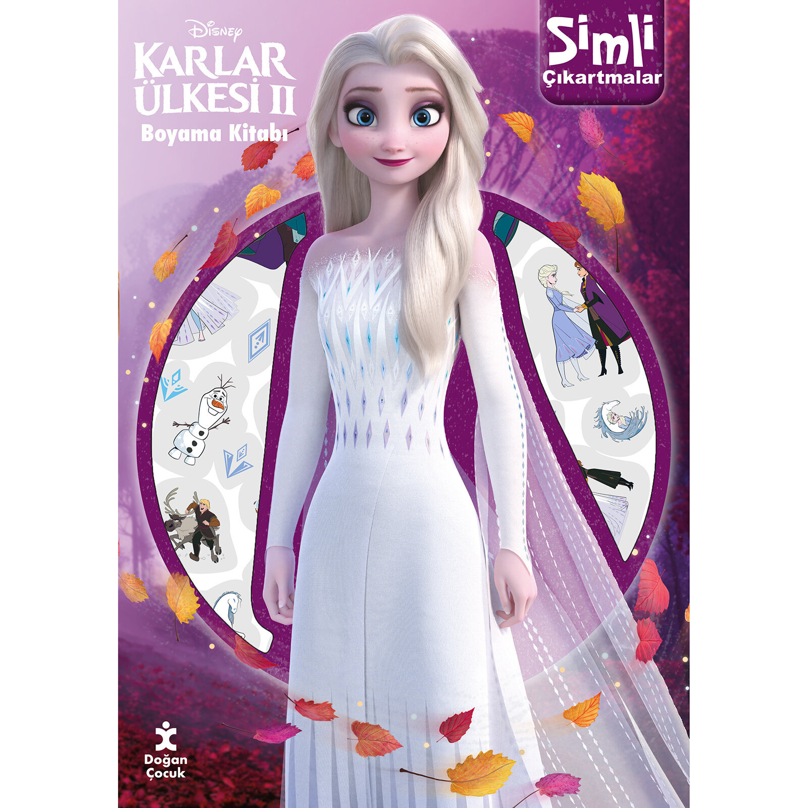 Disney Karlar Ülkesi 2 Simli Çıkartmalı Kitap Disney Karlar Ülkesi 2 Simli Çıkartmalı Kitap
