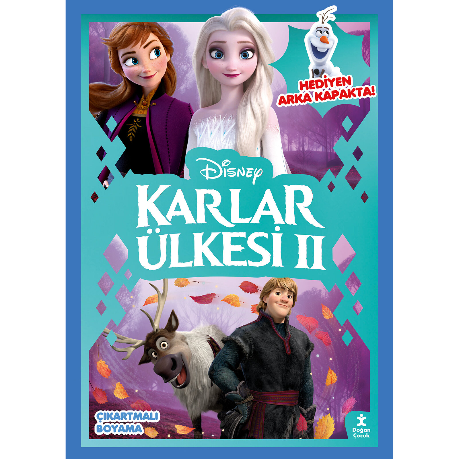 Disney Karlar Ülkesi Parti Zamanı Çıkartmalı Kitap