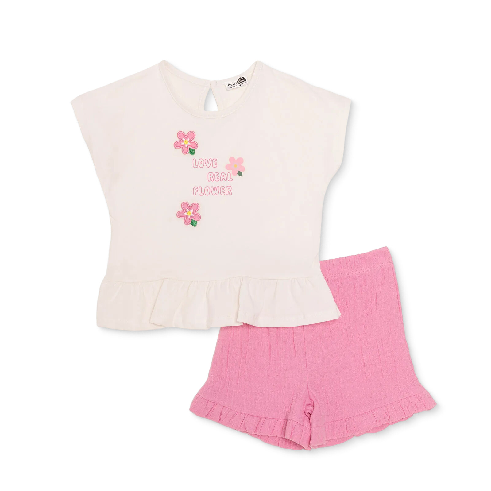 Ditsy Flower Tshirt-Şort