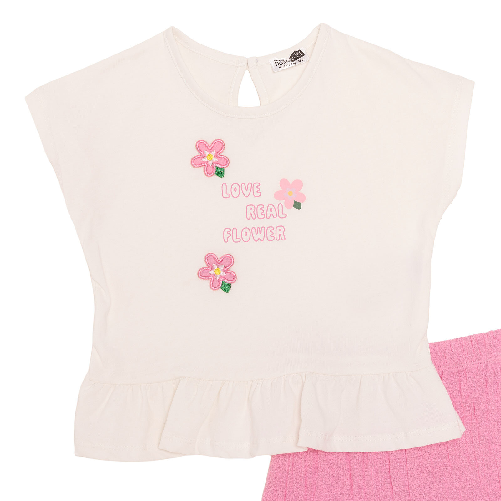 Ditsy Flower Tshirt-Şort